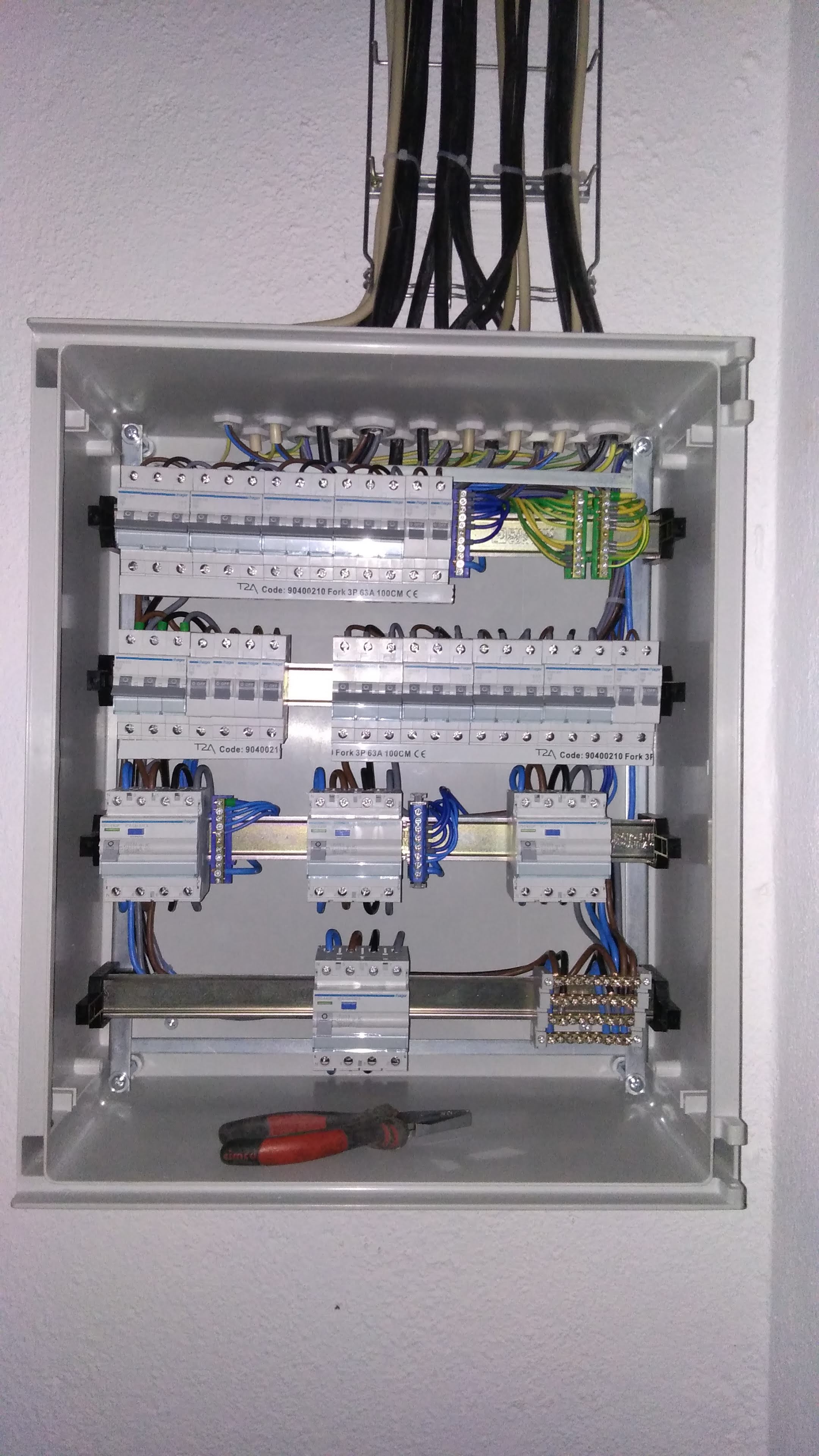 Assembly Electrical board Laundry